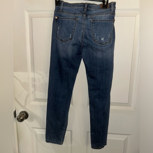 Judy Blue women’s relaxed fit distressed denim jeans 5 27 contemporary - Picture 9 of 9